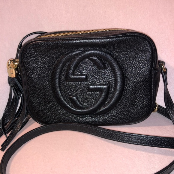 Gucci Handbags - Gucci Black Soho Bag